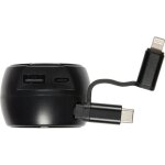 Chargeur allume cigare cable retractable 30w