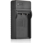 Chargeur de batterie np - 120 avec indicateur led, port type - c et c�ble usb, compatible avec les batteries ...