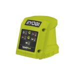 Ryobi ? chargeur de batterie 18v li - ion ? compatible avec batteries 1, 3ah � 5ah ? charge rapide ? ...