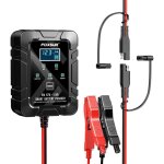 Chargeur de batterie de voiture 1, 5 a, 6 v 12 v, chargeur de batterie intelligent enti�rement automatique, ...