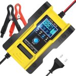 Chargeur de batterie de voiture - chargeur de batterie de voiture 12v / 24v pour automobiles / motos ...