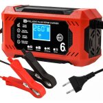 Rhg chargeur de batterie voiture, chargeur batterie 12v 6a intelligent chargeur batterie moto avec �cran ...