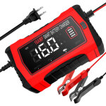 Chargeur de batterie de voiture, 16 a, 12 v, 16 a / 24 v, 10 a, au lithium, lifepo4 (agm / gel / sla) ...