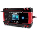 Chargeur de batterie de voiture, chargeur de batterie de voiture 8a 12v / 24v, chargeur de batterie de ...