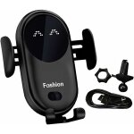 Chargeur induction sans fil voiture, automatic clamping chargeur induction voiture rotation 360� chargeur ...