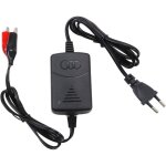 Chargeur intelligent 1300ma de batterie d'acide de plomb scell� de 12v (sla), avec la protection de surcharge ...