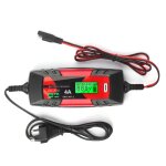 Chargeur et mainteneur de batterie kkmoon 6v / 12v 4amp intelligent automatique avec cran lcd, rparation ...