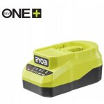 Chargeur rapide de batteries ryobi 18v li - ion one + rc18120a