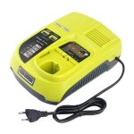 Hobbytech - chargeur rapide de batterie compatible ryobi p117 chargeur 3a 12v - 18v