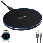 Chargeur sans fil rapide 20w, station de charge � induction compatible avec phone 16 / 15 / 14 / 13 pro ...