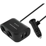 Chargeur de voiture double usb 12 v / 24 v, 2 prises, adaptateur secteur, rpartiteur allume - cigare ...