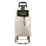 Chariot de courses bistrot - beige - poussette de march� - livraison gratuite
