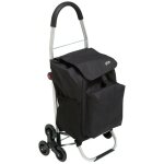 Chariot de course pliable 6 roues noir five