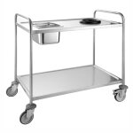 Chariot de d�barrassage en inox l 1080 mm - pujadas