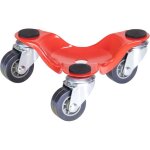 Chariot de dmnagement 16 x 16 x 6 cm - capacit 60 kg avec 3 roues pieds antidrapants pour charges ...