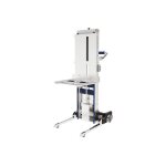 Chariot gerbeur semi �lectrique � niveau constant 260kg - hauteur max 1000mm - ergonomie - batterie lithium ...