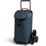 Chariot de course 6 roues en acier ? sac lavable et amovible ? syst�me de fixation easy - click ? transport ...