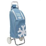 The home deco factory - chariot isotherme 2 roues ciel blanc