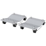Chariots de manutention de voiture lot de 2 chariots � roulettes pour d�m�nagement de voiture 40, 5 x ...
