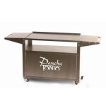 Plancha tonio - chariot pour plancha 2 ou 3 feux - tout inox - chi005