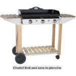 Forge adour - chariot pour plancha 934750 Forge adour - chariot pour plancha 934750