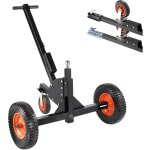 Chariot de remorque 2 en 1, capacite de charge de languette 680, 4 kg, hauteur reglable 560 mm 660 mm, ...