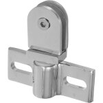 Charni�res acier inoxydable pour portes de douche verre de charni�res pivotantes accessoires de montage ...