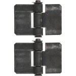 Charni�re bout de porte en acier remorque robuste