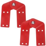 Charnire d'chelle, charnires d'chelle  chevrons en alliage d'aluminium rouge, adaptes aux chelles ...