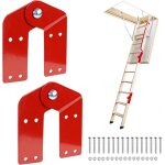 Charni�res pour �chelle de grenier escamotable, pi�ces de rechange pour �chelle aluminium, accessoires ...