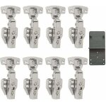 Charni�re pour meuble?110 degr� plein recouvrante 35mm close charnieres avec amortisseur hydraulique ...