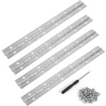 Charni�re piano inox, 4 pi�ces charni�re piano 30 cm, charni�re piano, charni�re � tige, charni�re inox, ...