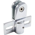 Aimoonsa - charnière pivotante pour porte de douche en verre, acier inoxydable, 1pièce Aimoonsa - charnière pivotante pour porte de douche en verre, acier inoxydable, 1pièce