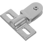 Charni�res pivotantes robustes en acier inoxydable pour portes de bain en verre, accessoires de quincaillerie ...