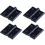 Charni�res pliantes - 4pcs charni�res de porte de mat�riel pour porte de placard domestique, alliage ...