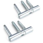 Charniere porte, 2 pi�ces charniere porte lourde, trident conique gond portail, convient aux portes profil�es ...
