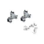 Charnières porte indust gbmu4d16, réglage 4 - d, boulon m16, en acier brut locinox Charnières porte indust gbmu4d16, réglage 4 - d, boulon m16, en acier brut locinox