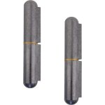 Charni�re de porte � souder hauteur: 120 mm 2 pi�ces - paumelles pour portes & machines paumelles � souder ...