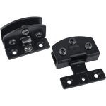 Charnires de porte en verre pour armoire, 2 pices, 90 degrs, sans cadre, pour armoire, vitrine, porte ...