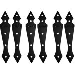 Charni�res robustes pour cl�tures - conviennent � diverses portes, armoires, bo�tes, etc. - lot de 6, ...