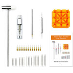 Chasse goupille outil montre pour ajuster et remplacer le bracelet, kit reparation montre, 20pcs barre ...