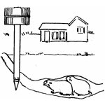 Chasse taupes  ultrasons