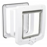 Animallparadise - chatire 4 positions avec tunnel 20  22 cm extrieur blanche pour chat
