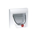 Petsafe - porte staywell classique 4 positions et tunnel - blanc cynnotek cy1691