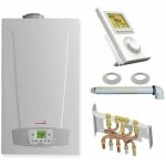 Chappee - chaudire gaz condensation initia + compact chappe 25 kw complte (ventouse + douilles + dosseret) ...
