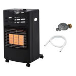 Chauffage d'appoint gaz g�teborg - pr�t � l'emploi livr� avec tuyau et d�tendeur - housse de protection ...