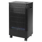 Chauffage d'appoint  gaz praha blue flame - intrieur - brleur inox infrableu - 3 puissances de chauffe ...