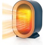 Chauffage d'appoint, radiateur electrique 1200w, mini chauffage soufflant ceramique, protection contre ...