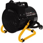 Chauffage atelier mobile 3000 w d�bit 354 m3 / h surface trait�e 30 m2 ventilateur h�lico�de - mobilpro ...