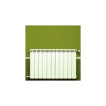 Radiateur fonte alu 1782w chauffage central 11 lments klass 800 blanc